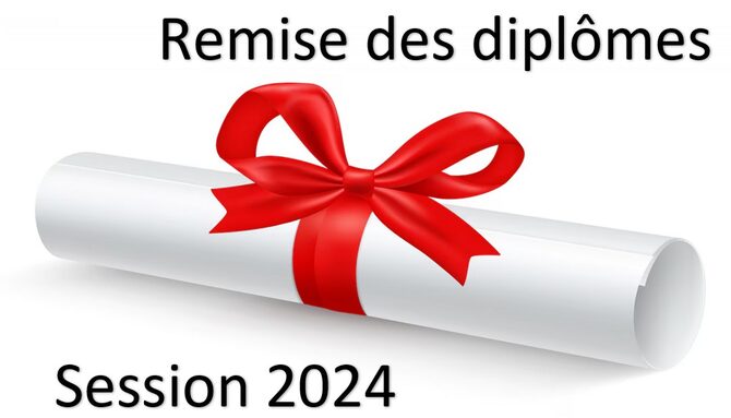 Remise des diplômes